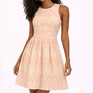 Anthropologie Under Skies Sleeveless Ikat Dress